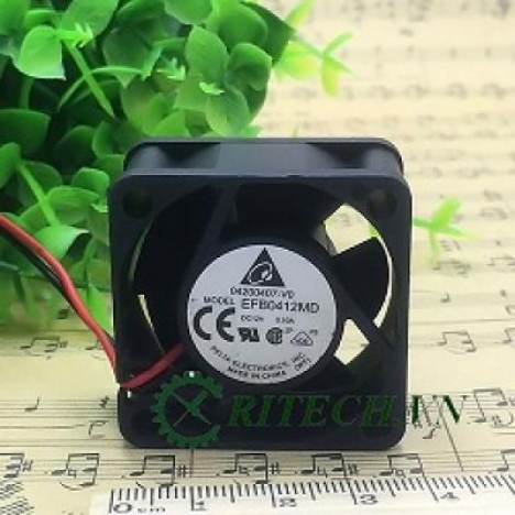 Chuyên cung cấp QUẠT DC 2 DÂY DELTA EFB0412MD 12V KÍCH THƯỚC 40X40X20MM chất lượng cao