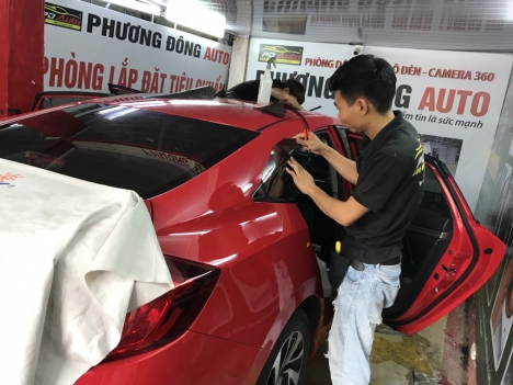 Dán phim hàn quốc xe Toyota VIOS | Dán kính cách nhiệt Toyota VIOS