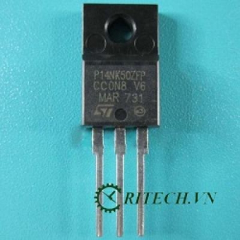 Chuyên cung cấp P14NK50ZFP MOSFET KÊNH N 14A 500V TO-220 giá rẻ