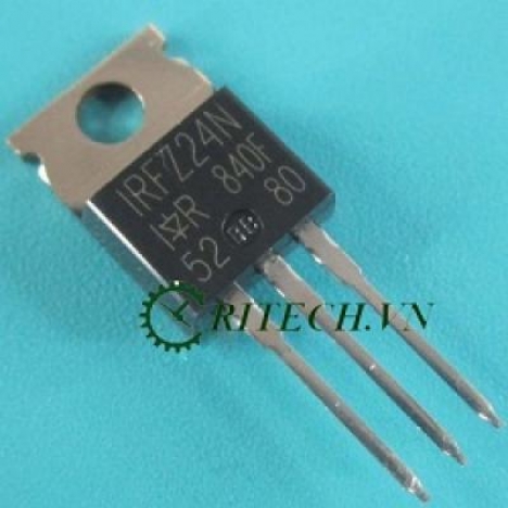 Chuyên cung cấp IRFZ24, FZ24N, IRFZ24N MOSFET KÊNH N 17A 55V TO-220 chất lượng cao
