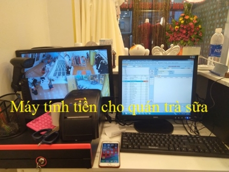  Chuyên bán máy tính tiền cảm ứng cho quán trà sữa tại Rạch Gía 