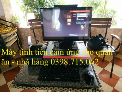  Máy tính tiền cảm ứng cho quán ăn - quán lẩu tại Rạch Gía 