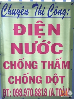 Sửa Chữa Điện Nước Nhanh TPHCM