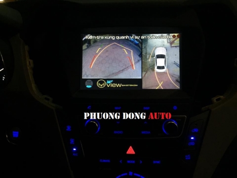 Lắp camera 360 Owin pro với chíp Sony HONDA CRV 2018 đẹp