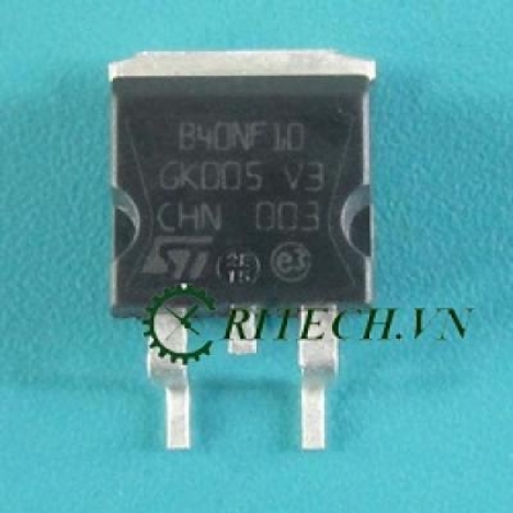 Chuyên cung cấp B40NF10, STB40NF10 MOSFET KÊNH N 50A 100V chất lượng cao