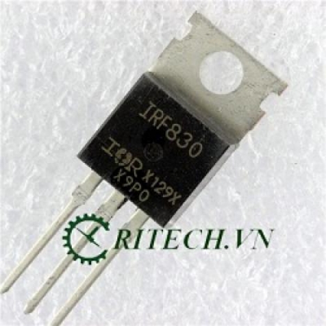 Chuyên cung cấp IRF830 MOSFET KÊNH N 4.5A 500V giá rẻ