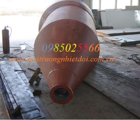 Chuyên gia công, sản xuất thiết bị xử lý bụi cyclone
