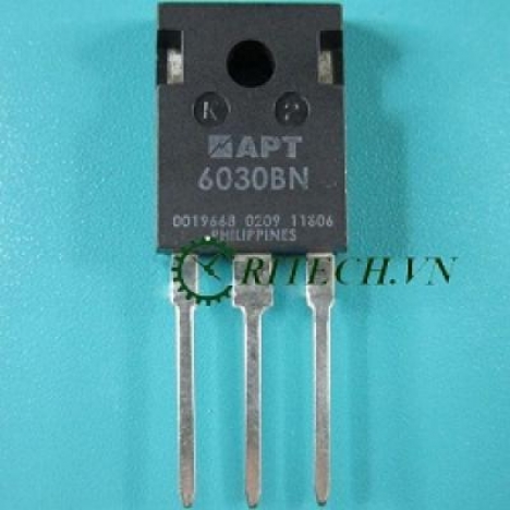 Chuyên cung cấp 6030BN, APT6030BN MOSFET KÊNH N 23A 600V TO-3P giá rẻ ,chính hãng