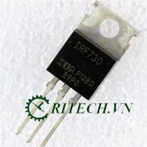 Chuyên cung cấp IRF730 MOSFET KÊNH N 5.5A 400V TO-220 giá rẻ