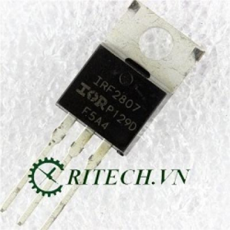 Chuyên cung cấp IRF2807 MOSFET KÊNH N 82A 75V TO-220 giá rẻ