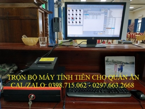  Trọn bộ máy tính tiền cho quán ăn giá rẻ tại Rạch Gía 