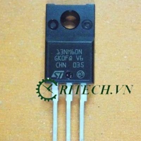 Chuyên cung  cấp 13NM60N, STL13NM60N MOSFET KÊNH N 11A 600V giá rẻ