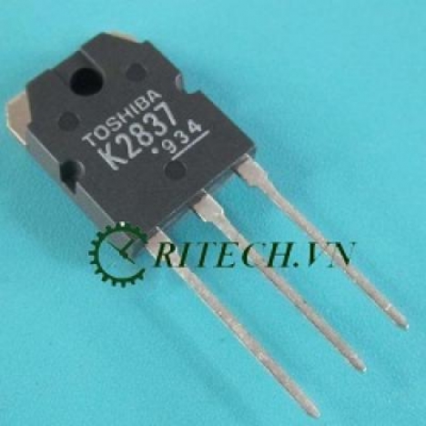 Chuyên cung cấp K2837, 2SK2837 MOSFET KÊNH N 500V 20A TO-3P giá rẻ