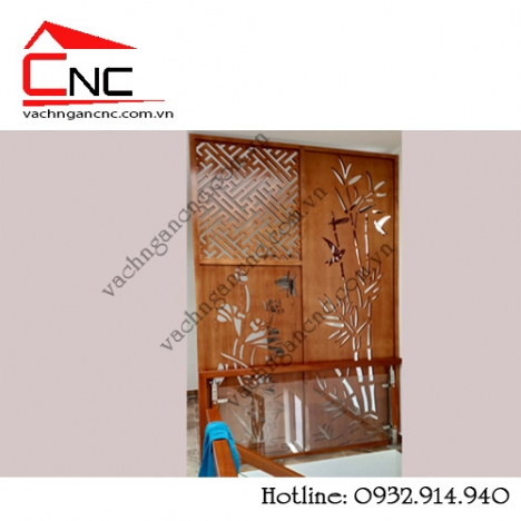 Vách ngăn phòng cắt hoa văn cnc ở TPHCM