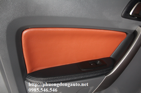 Bọc ghế da Singapore FORD RANGER 2016 2017 | Màu nâu đất cực đẹp