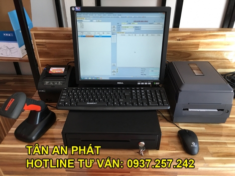 Lắp đặt tận nơi máy tính tiền trọn bộ cho shop giá cực kỳ ưu đãi