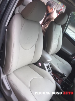 Bọc ghế da Singapore Toyota RAV4 | KM Sàn da và Dọn nội thất /