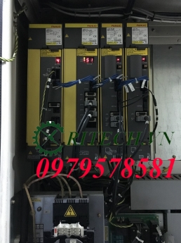 Sửa chuyên nghiệp máy khoan Robodrill Fanuc α-T14iDe lỗi SP9051: 51 Low Volt Power Circuit