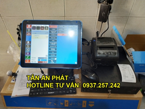 Chuyên lắp đặt máy tính tiền cảm ứng cho nhà hàng, quán ăn