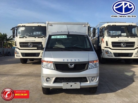Xe tải nhẹ KenBo tải 1 tấn thùng kín cánh dơi.