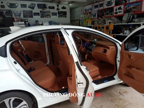 Đổi màu nội thất HONDA CITY 2017 | Đổi màu nội thất ô tô