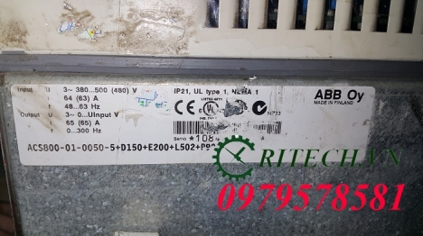 Sửa chữa uy tín biến tần ABB ACS800 nhanh chóng giá rẻ số 1 Hà Nội