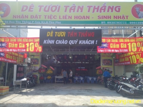 Quán Dê Ngon Quận Tân Phú
