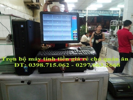  Bán máy tính tiền cảm ứng cho quán ăn tại Rạch Gía 