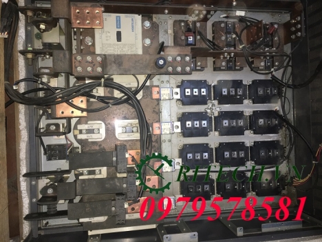 Sửa nhanh chóng biến tần Mitsubishi A700 220kw bị nổ công suất tại Hưng Yên