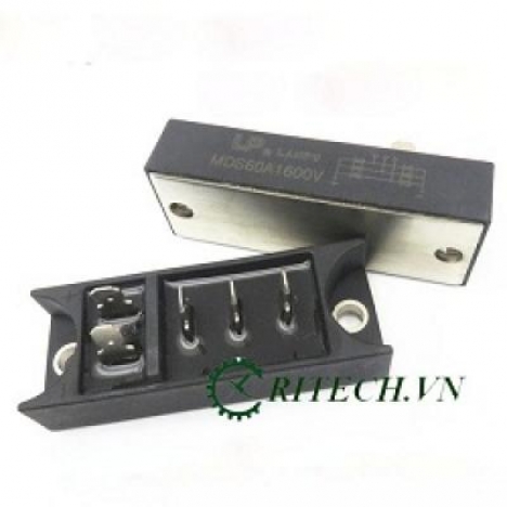Chuyên cung cấp MDS60A 1600V DIODE CẦU 3 PHA 60A 1600V giá rẻ