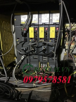 Sửa servo amplifer Fanuc 2 trục A06B-6079-H204 Lỗi không ready cho máy cắt laze tại Hà Nội
