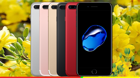 Bình dương bán iphone 7 plus 128gb chỉ 9.990k - trả góp 0% lãi suất