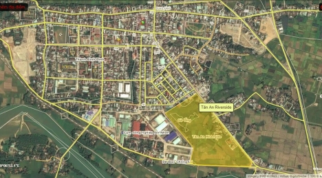 Đất nền An Nhơn ___ Dự án KĐT Tân An Riverside