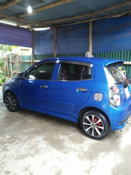 Bán xe kia moning đời 2011 màu xanh