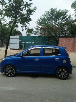 Bán xe kia moning đời 2011 màu xanh