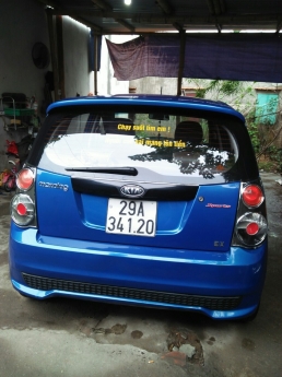 Bán xe kia moning đời 2011 màu xanh