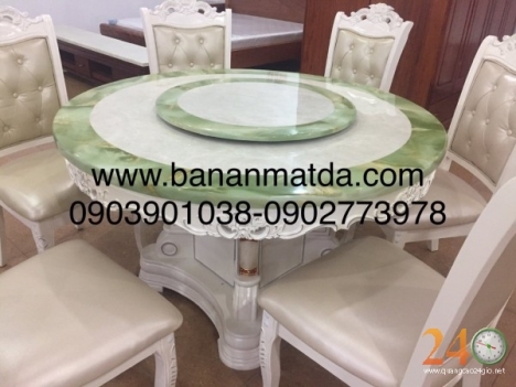 Bàn Ăn Mặt Đá - Bàn Ăn Mặt Đá Hoa Cương - Nội Thất Thủy Tùng
