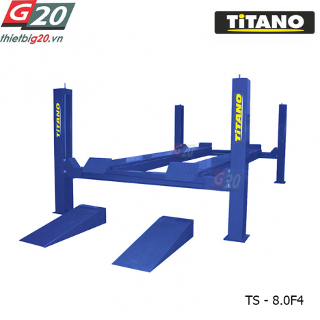 Lắp đặt cầu nâng ô tô 4 trụ cân chỉnh góc lái