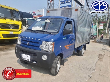 Xe tải Dongben 770kg thùng kín đời 2019.