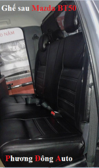 Bọc ghế da CN Mazda BT50 (Màu đen)