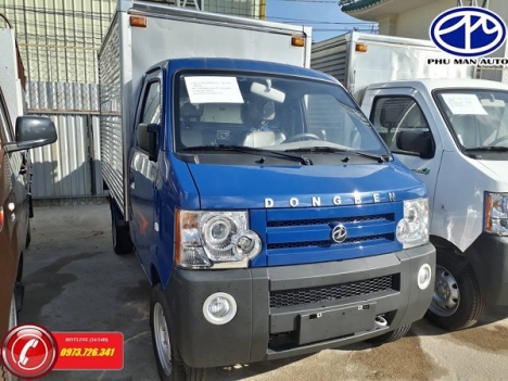 Xe tải nhẹ Dongben 770kg thùng dài 2m4, tiết kiệm nguyên liệu.