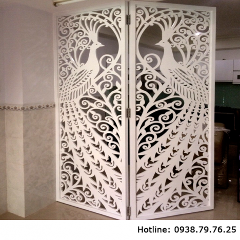5 nghệ thuật trang trí nhà với vách ngăn phòng hoa văn đẹp cnc