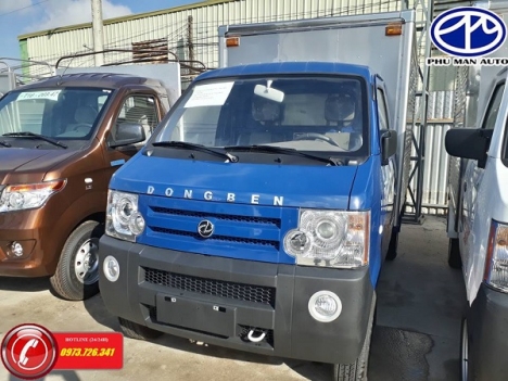Xe tải nhẹ Dongben 770kg thùng dài 2m4, tiết kiệm nguyên liệu.
