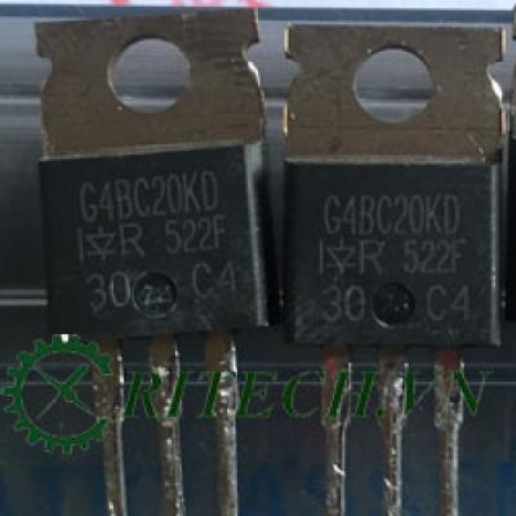 Chuyên cung cấp IRG4BC20KD, G4BC20KD IGBT 9A 600V TO-220(TM) chính hãng