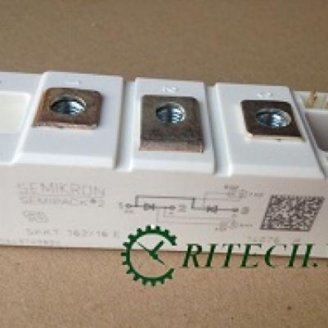 Chuyên cung cấp SKKT162/16E, SKKT 162/16E THYRISTOR SEMIKRON 160A 1600V chính hãng