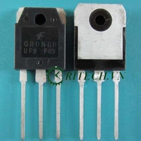 G80N60UFD, G80N60, SGH80N60UFD IGBT 80A 600V TO-3P