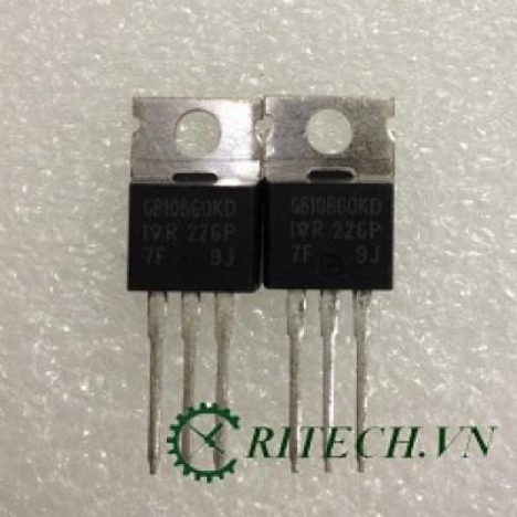 Chuyên cung cấp GB10B60KD, IRGB10B60KD IGBT ULTRAFAST 10-30 KHZ 12A 600V giá rẻ