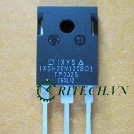 Chuyên cung cấp 20N120B, IXGH20N120BD1 IGBT 20A 1200V TO-3P giá rẻ chính hãng