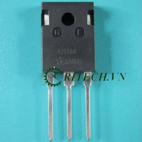 Chuyên cung cấp K75T60 IGBT 75A 600V TO-3P giá rẻ