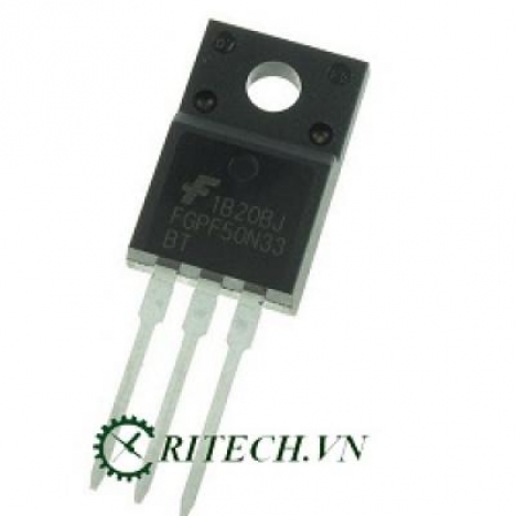Chuyên cung cấp FGPF50N33BT, FGPF50N33, 50N33 IGBT 50A 330V TO-220 giá rẻ